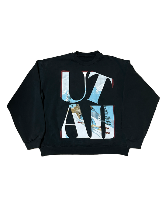 UTAH Crewneck (Black)